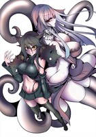 「もんれす ―異種格闘モンスター娘―」のイラスト。