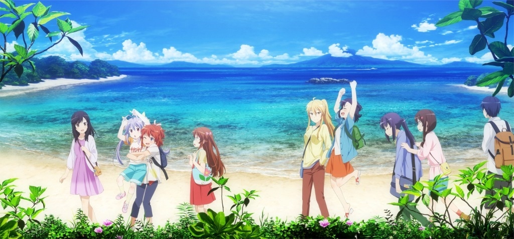 「劇場版 のんのんびより ばけーしょん」第1弾キービジュアル