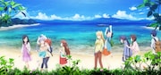 「劇場版 のんのんびより ばけーしょん」第1弾キービジュアル