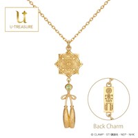 小狼モデルのネックレス「羅針盤」。