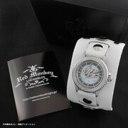 「OMEGAMON:MERCIFULMODE × Red Monkey Designs Collaboration Wristwatch Silver925 High-End Model」