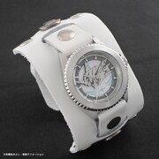「OMEGAMON:MERCIFULMODE × Red Monkey Designs Collaboration Wristwatch Silver925 High-End Model」
