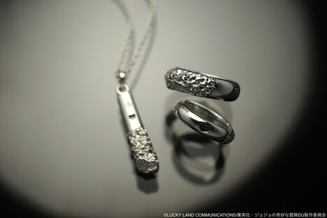 「JOJOクレイジー・ダイヤモンドネックレス / リング」