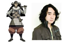 男衾三郎役の浜田賢二。