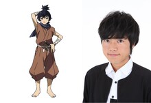 阿無志役の堀江瞬。