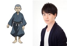 導円役の小林裕介。