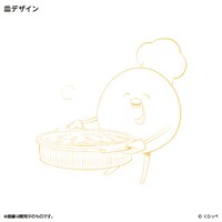 「はぐちさん プレート（YELLOW）」に使用されているイラスト。