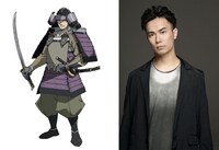 阿比留弥次郎役の鈴木達央。