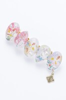 秋組モデルのバレッタ。