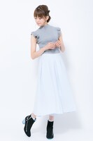 冬組モデルの着用例。