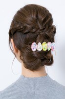 冬組モデルの着用例。