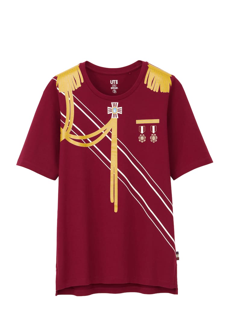 ベルサイユのばら×UTがコラボ、オスカルになりきれるTシャツなど全15種 