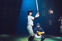 舞台「おおきく振りかぶって」より。