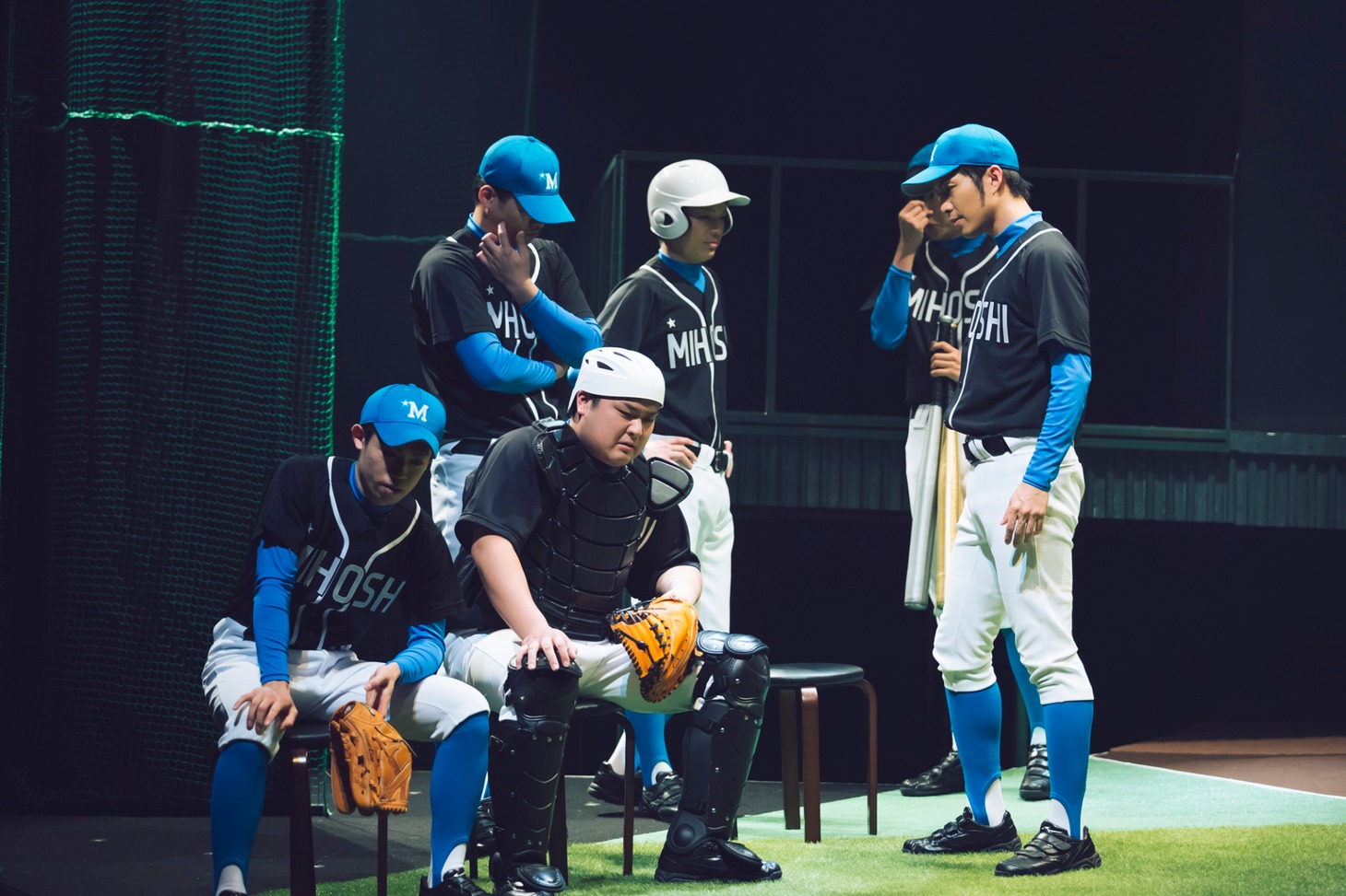 舞台「おおきく振りかぶって」より。