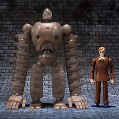 天空の城ラピュタ ムスカがアクションフィギュアに ロボット兵とセットで コミックナタリー