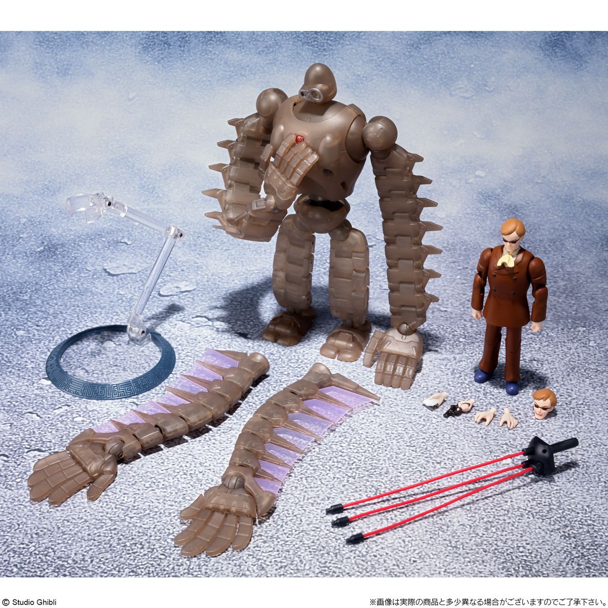 「ロボット兵 Full Action Ver.（MECHANICAL CLEAR）＆ムスカ FULL ACTION Ver.」
