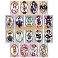 来場者特典のオリジナルトランプ。