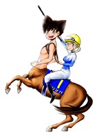 「JINBA-ジンバ-」のイラスト。