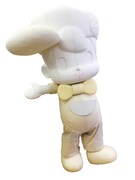 制作中の名作くん着ぐるみ。