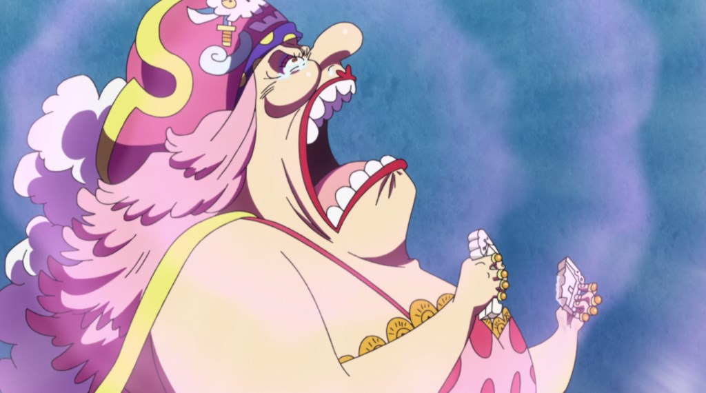 第836話「マムの秘密 巨人の島と小さな怪物」場面カット