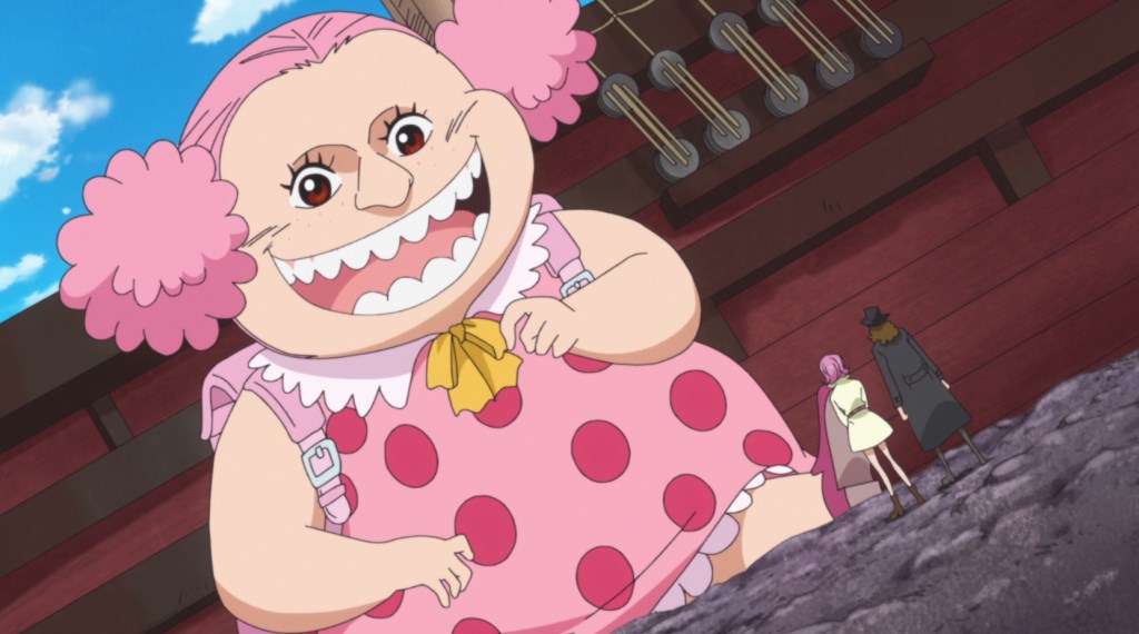 第836話「マムの秘密 巨人の島と小さな怪物」場面カット