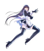 「おしかけメイドの白雪さん」に登場するメイド、黒花。