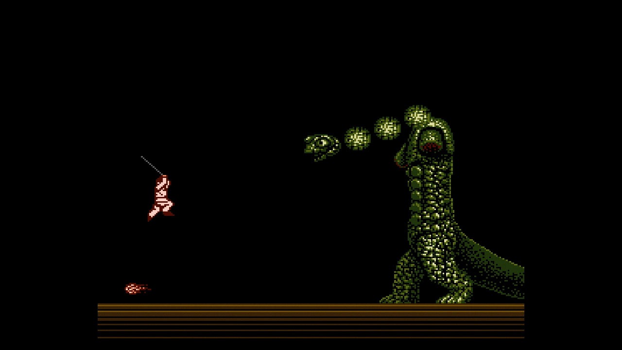 「暗黒神話 ヤマトタケル伝説」のゲーム画面。(c)諸星大二朗 (c)1989 東京書籍
