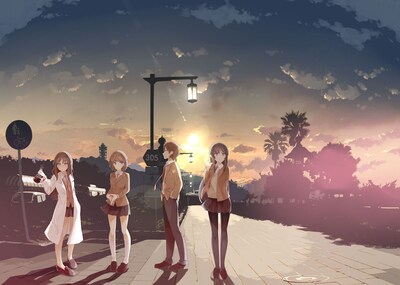 アニメ「青春ブタ野郎はバニーガール先輩の夢を見ない」新ビジュアル