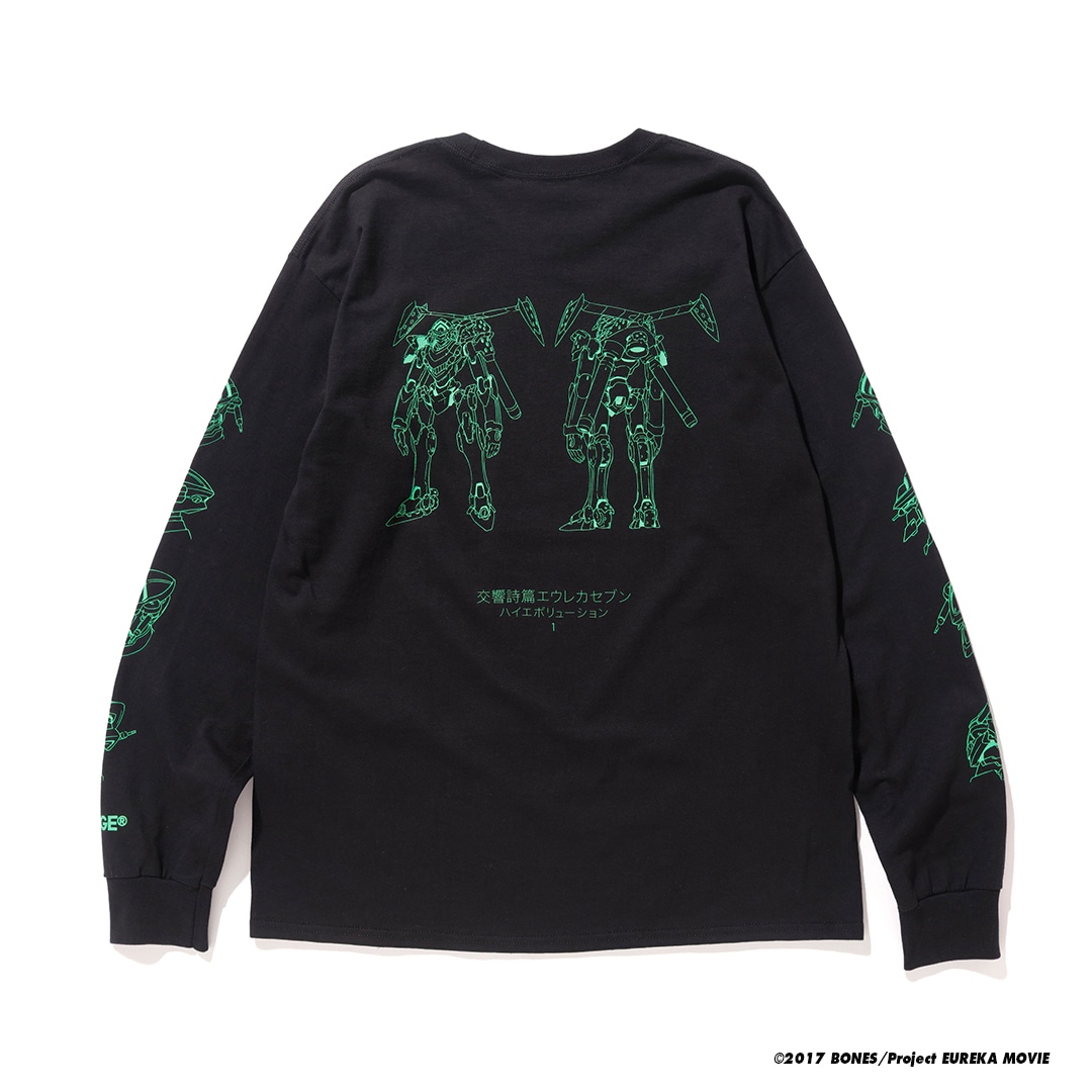 「L/S TEE ORIGINATE ZERO」ブラック