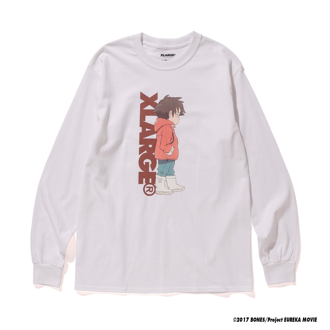 「L/S TEE RENTON」ホワイト