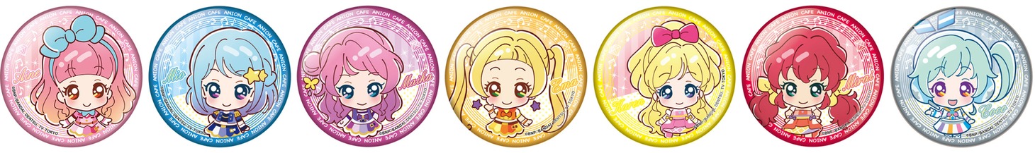 「アイカツフレンズ！マグバッジ」