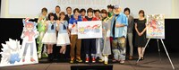 「フューチャーカード 神バディファイト 発表会」の様子。