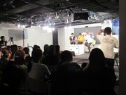 「『Buster Bros!!! VS MAD TRIGGER CREW』発売記念『ヒプノシスマイク-ニコ生Rap Battle-』公開生放送」の様子。