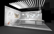 「未来のミライ展~時を越える細田守の世界『時をかける少女』『サマーウォーズ』『おおかみこどもの雨と雪』『バケモノの子』」の展示イメージ。