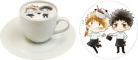 ラテアート「三橋廉＆阿部隆也」