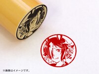 「アニメ『ウマ娘 プリティーダービー』印鑑」ウオッカ