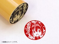 「アニメ『ウマ娘 プリティーダービー』印鑑」ダイワスカーレット