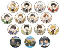 ノベルティのコースター（全15種）。