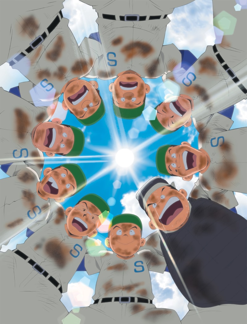 アニメ「プレイボール」ビジュアル