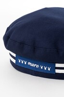 文月海モデルのマリンキャップ。