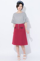 「ツキウタ。THE ANIMATION」をモチーフにしたファッションアイテムの着用例。