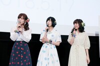 OVA「あさがおと加瀬さん。」上映会の舞台挨拶の様子。