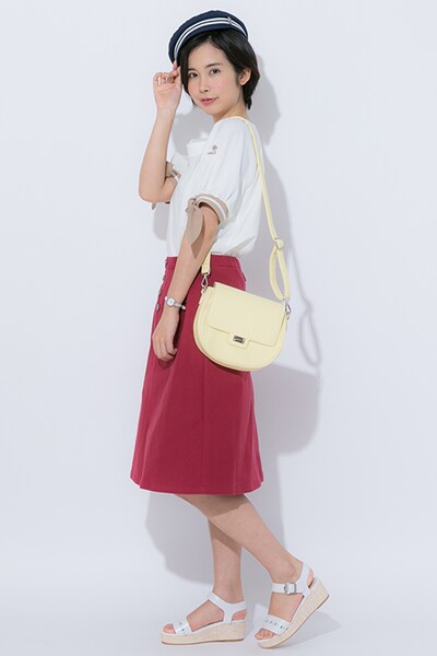 「ツキウタ。THE ANIMATION」をモチーフにしたファッションアイテムの着用例。