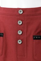 葉月陽モデルのスカート。