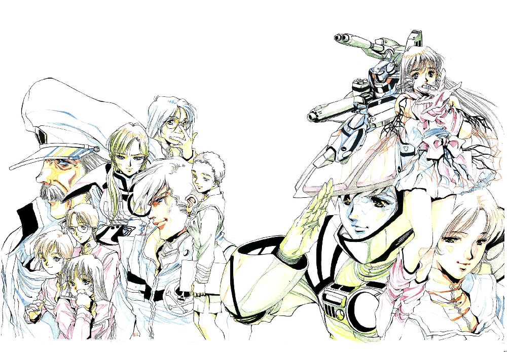 トップをねらえ！」など美樹本晴彦のキャラデザまとめた画集、サイン会