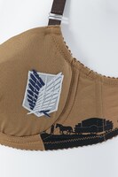 調査兵団をイメージしたランジェリーセット。