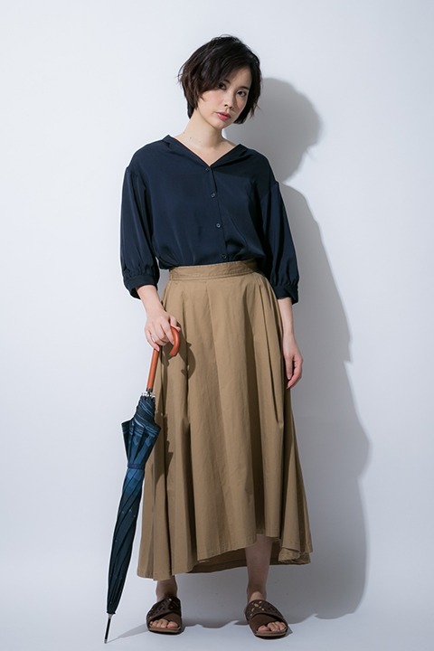 エレンモデルの傘の使用例。