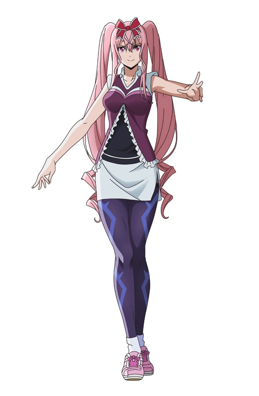芹ヶ谷薫子（CV：下田麻美）のキャラクタービジュアル。