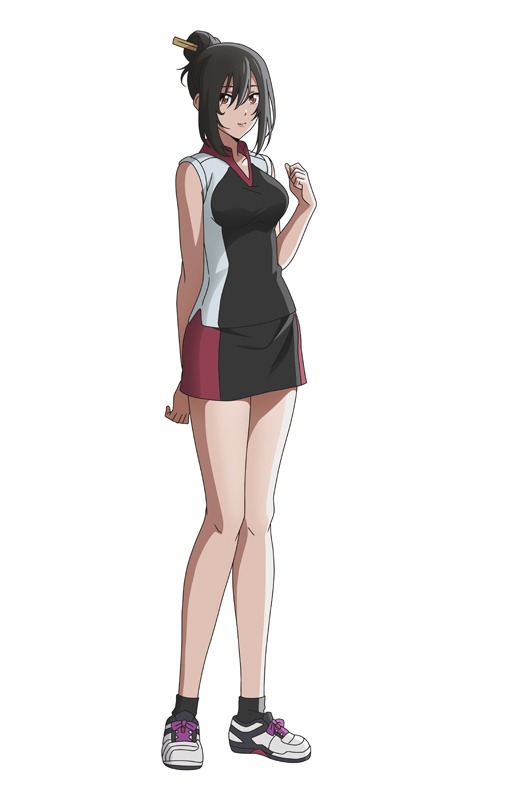 石澤望（CV：櫻庭有紗）のキャラクタービジュアル。