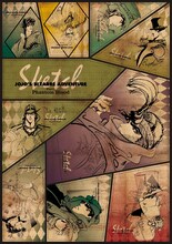 オリジナルグッズ「JOJO Sketch Stickers」(c)荒木飛呂彦＆LUCKY LAND COMMUNICATIONS／集英社